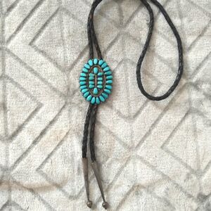 Vintage Turquoise Bolo